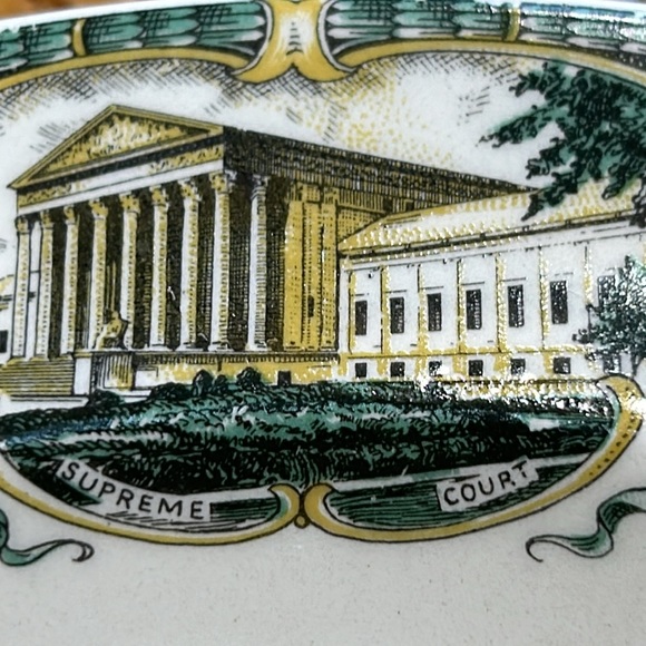 Souvenir plate from Washington, D. C.  Good condition. - Picture 7 of 12